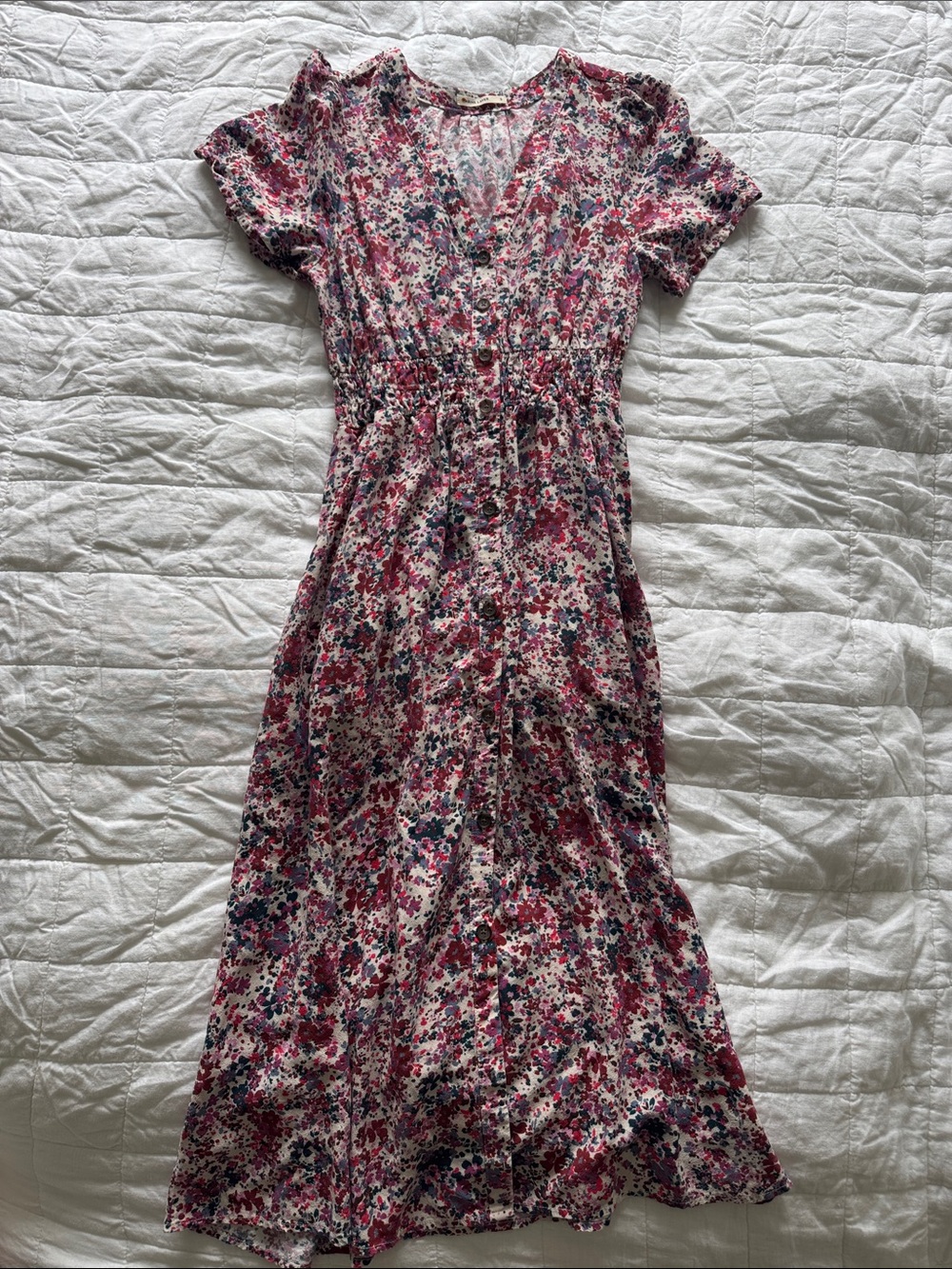 Marine Layer button down midi dress. Size small.